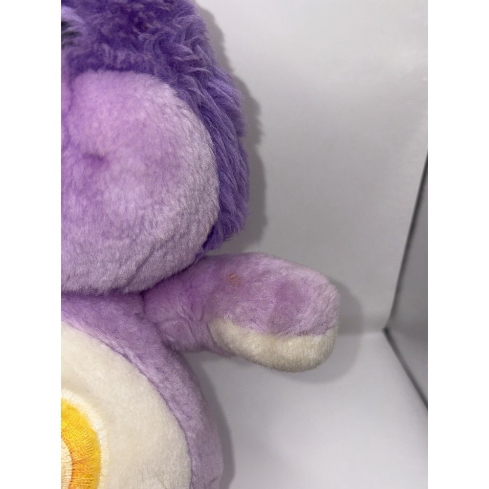 Vintage 1984 Kenner Care Bear Cousins Bright Heart Raccoon 13" Plush - Picture 16 of 16
